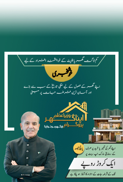 وزیرِاعظم اپنا گھر پروگرام – گھر ہو تو اپنا
